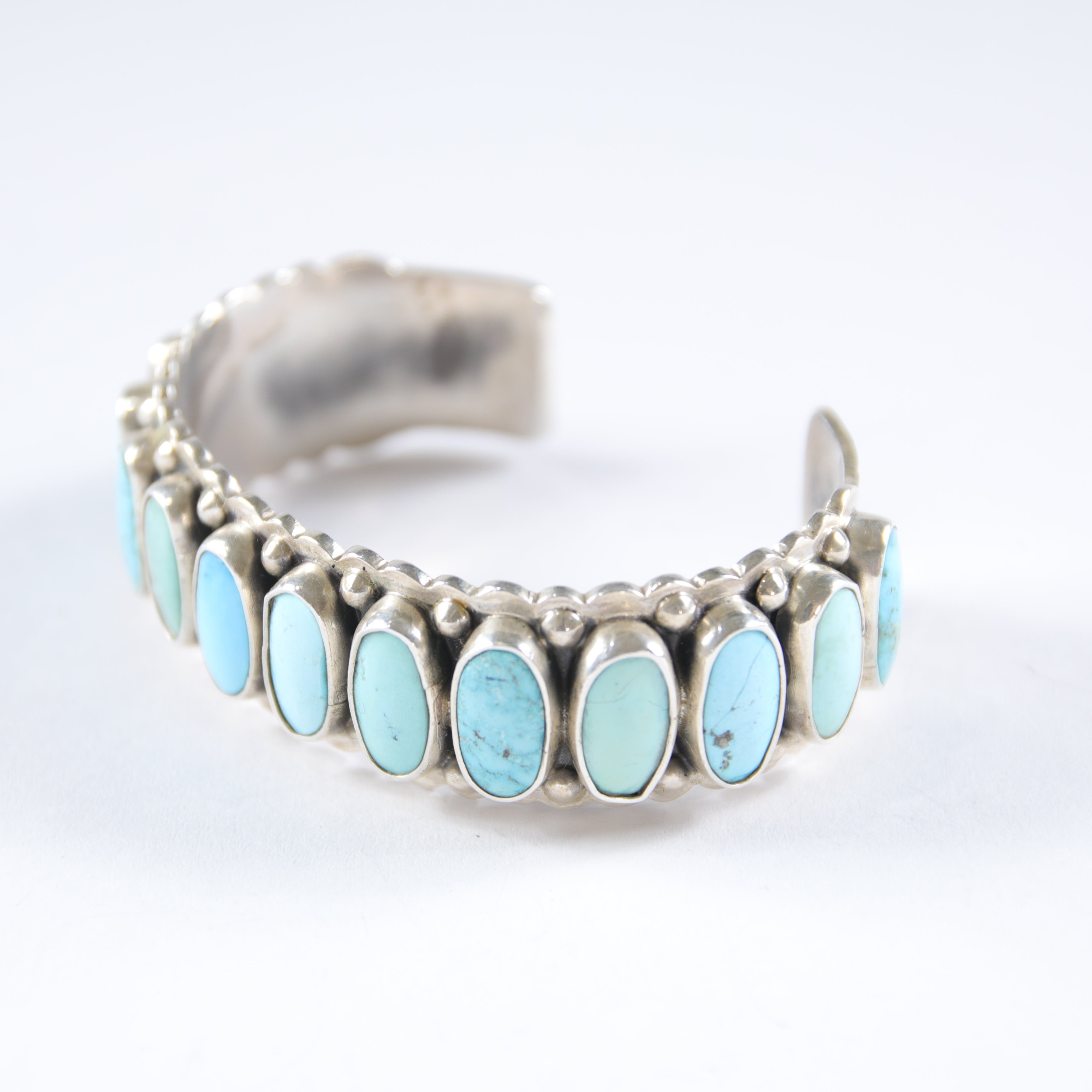 Dreamy-Blue Sleeping Beauty Turquoise Decorative Cuff, Small/Medium