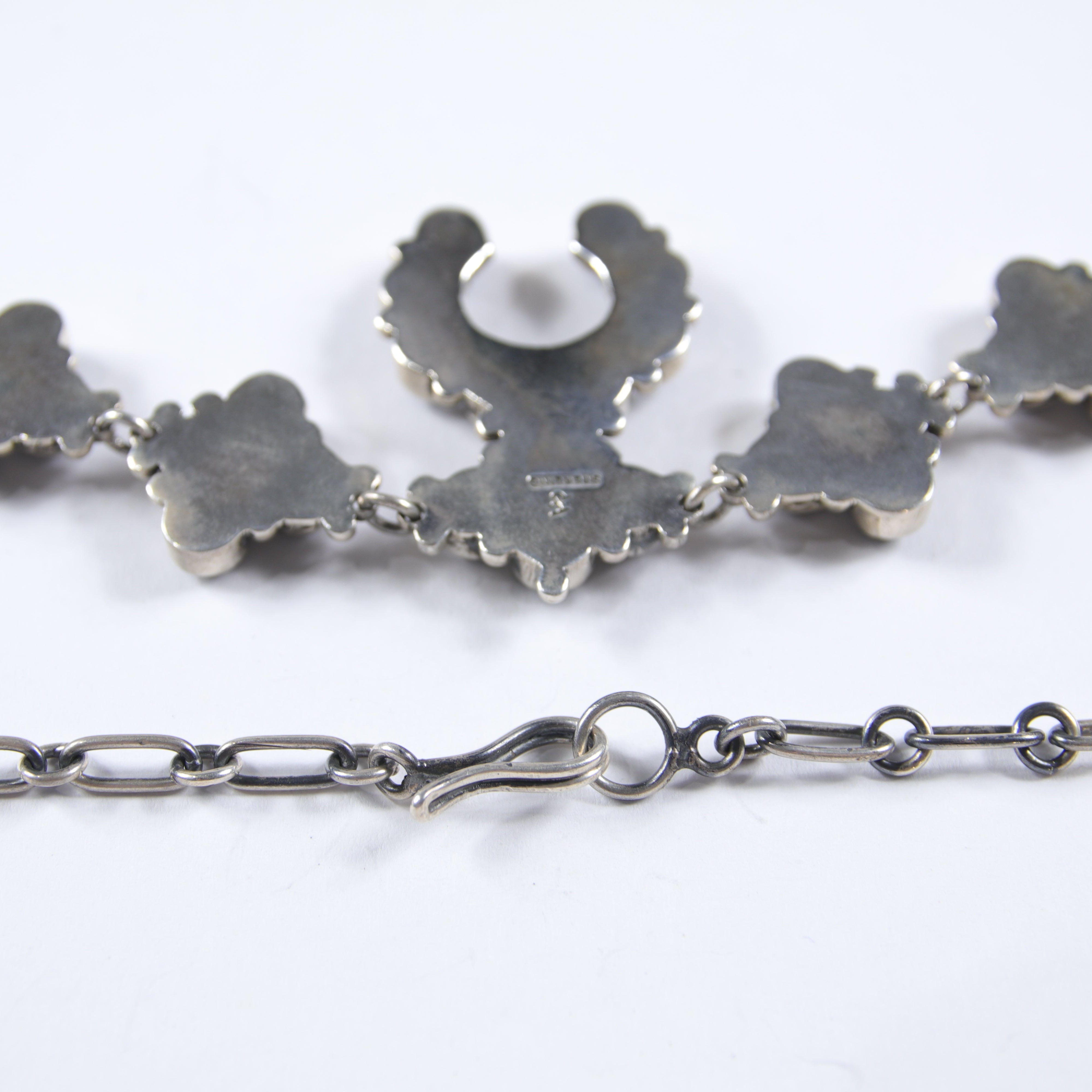 Black Onyx Squash Blossom Necklace I