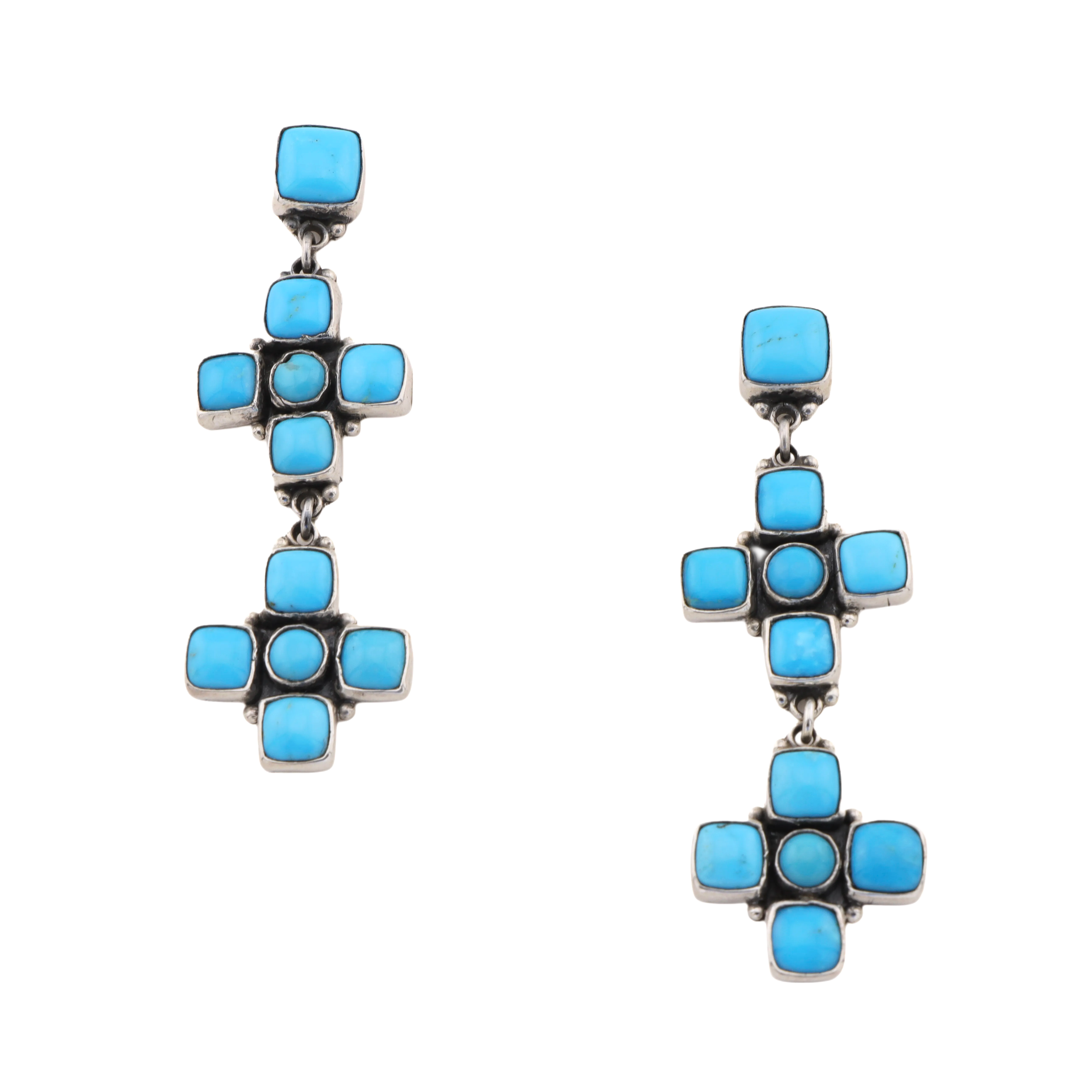 The Double Cross Earrings