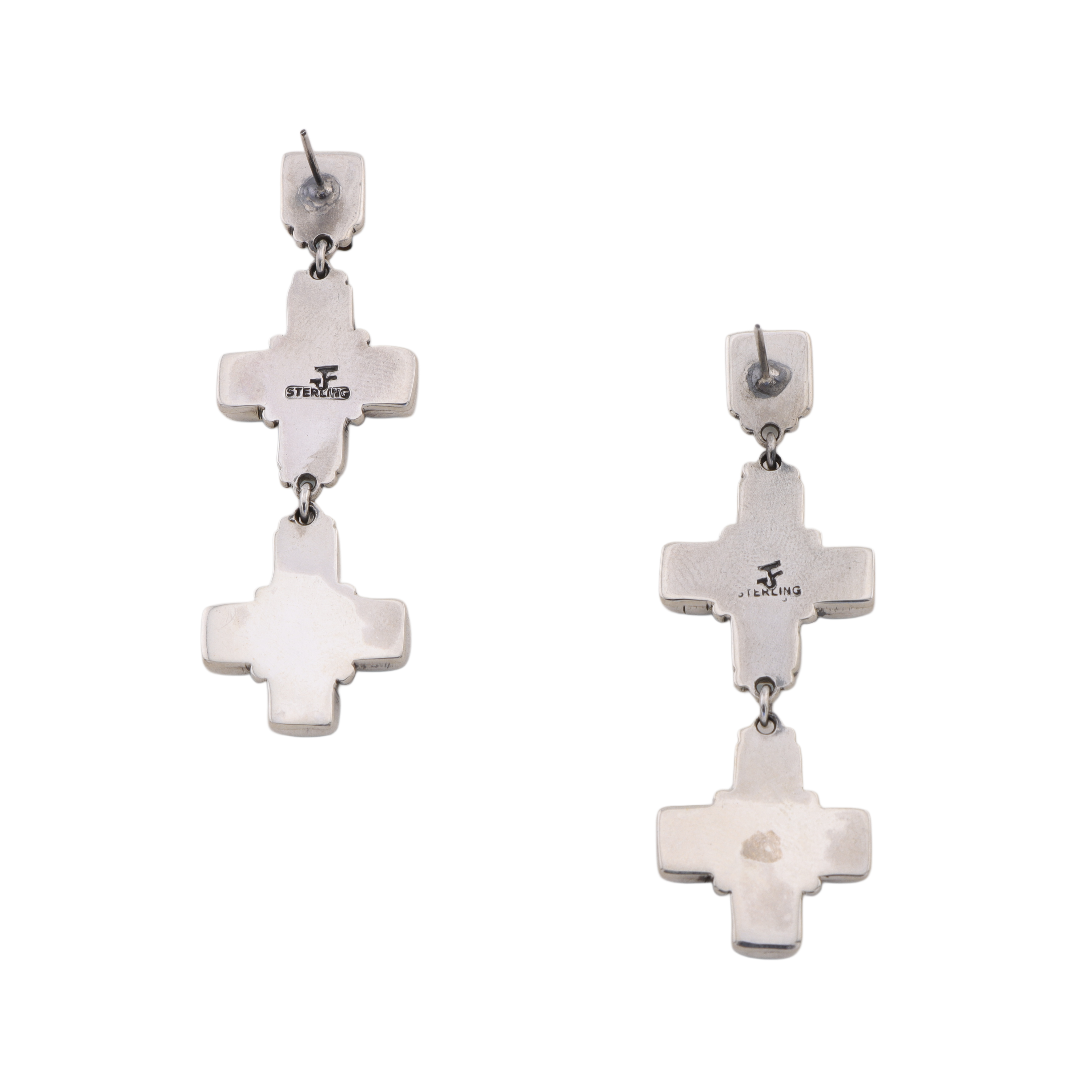 The Double Cross Earrings