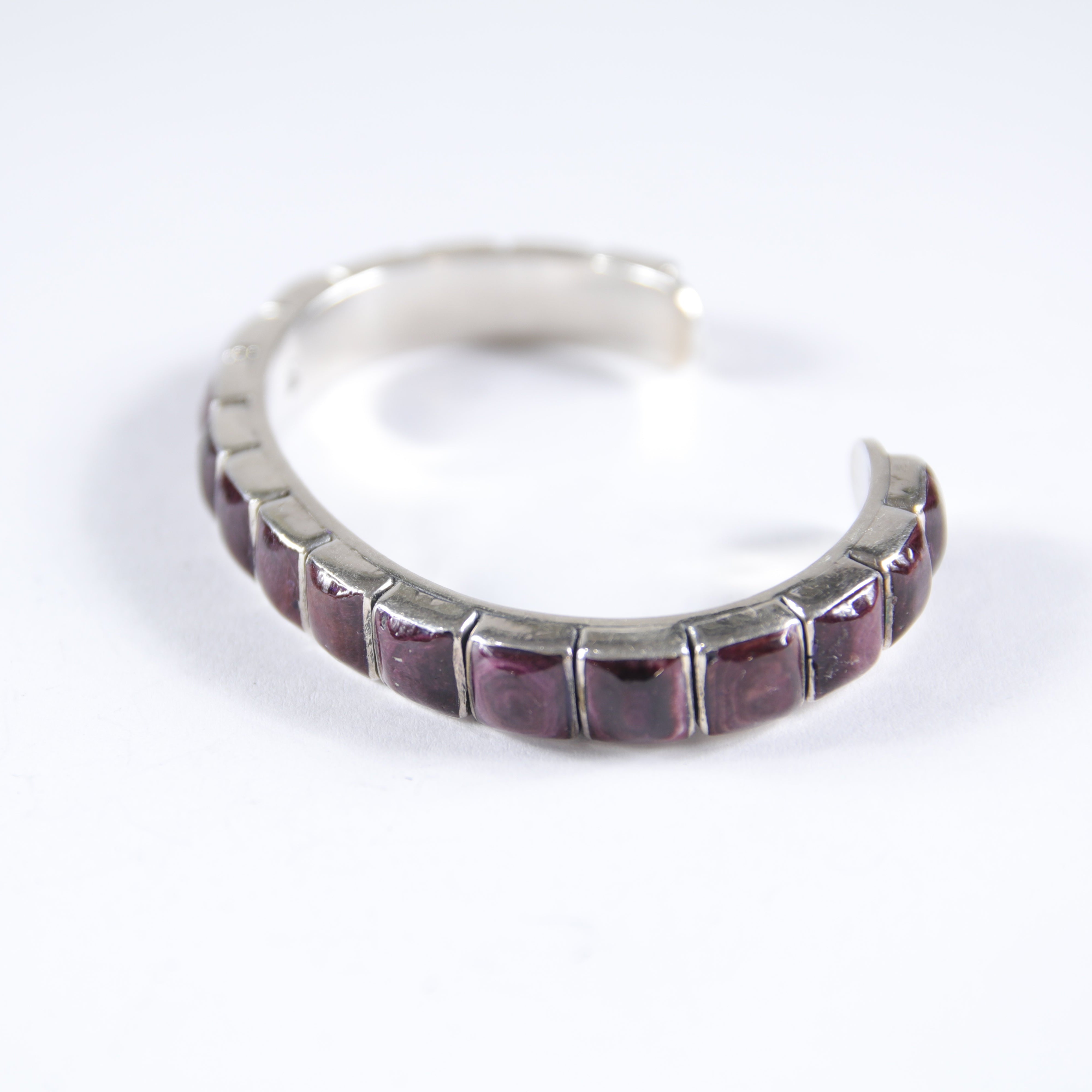 Purple Spiny Oyster Shell Cuff