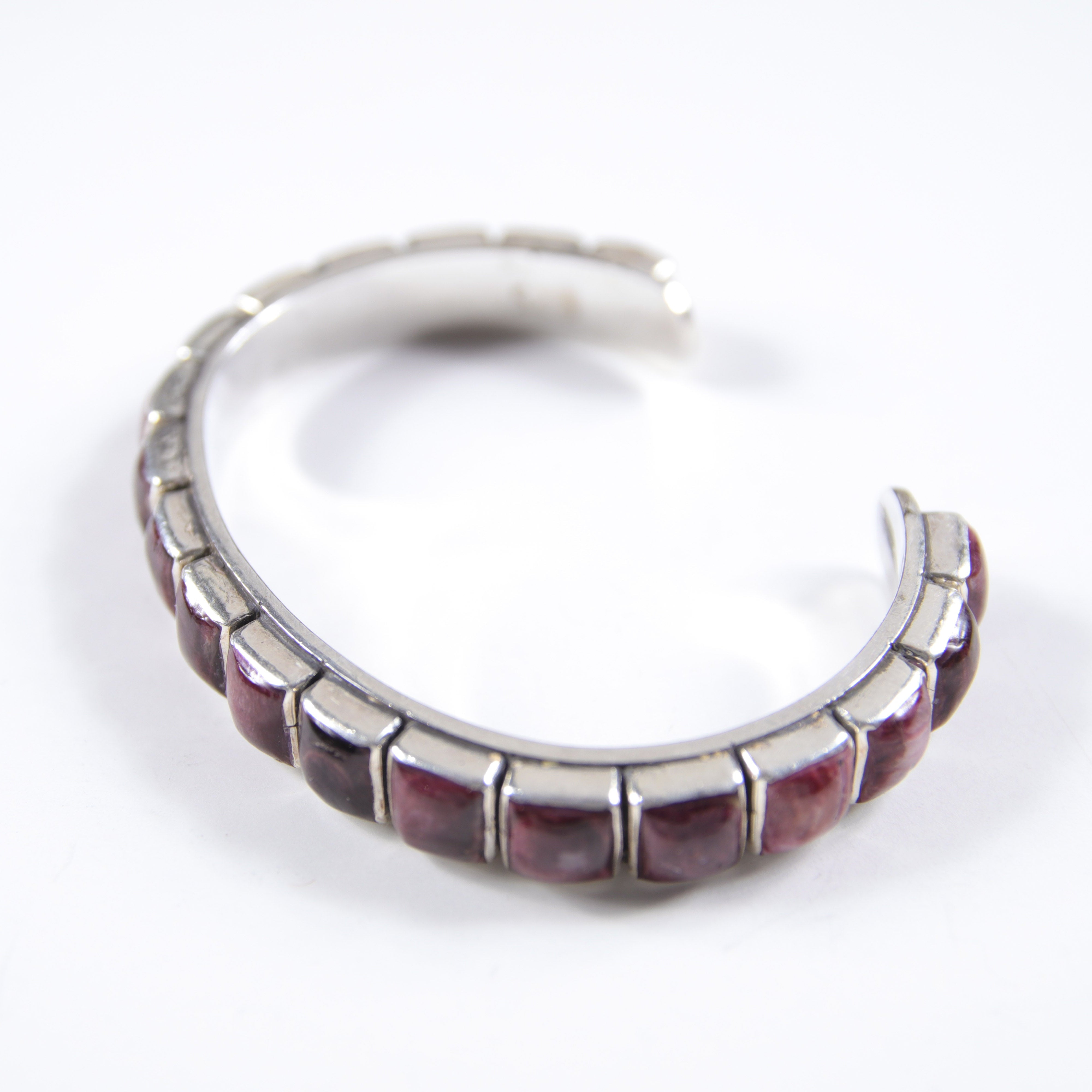 Medium Purple Spiny Oyster Shell Cuff