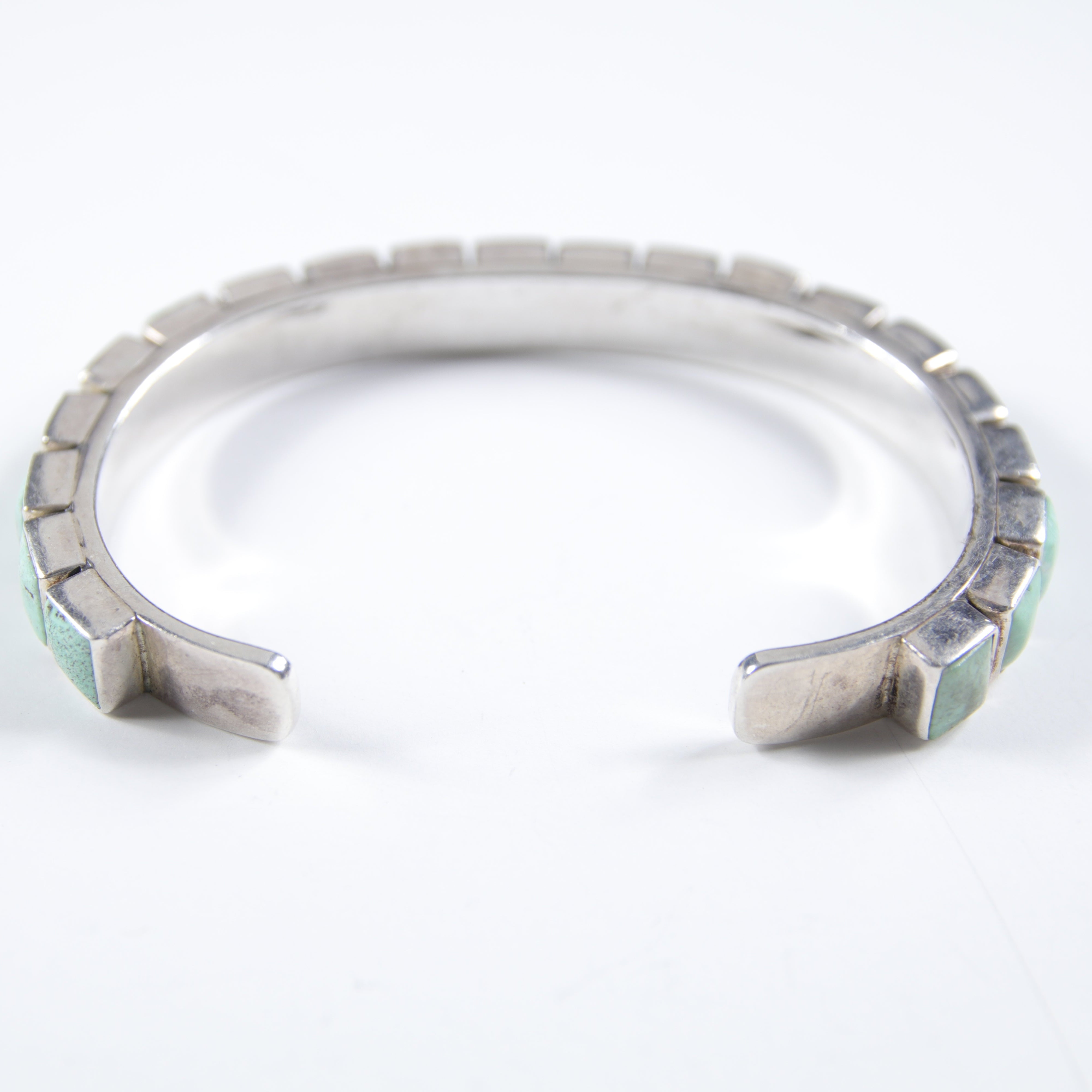 Green Hue Turquoise Cuff