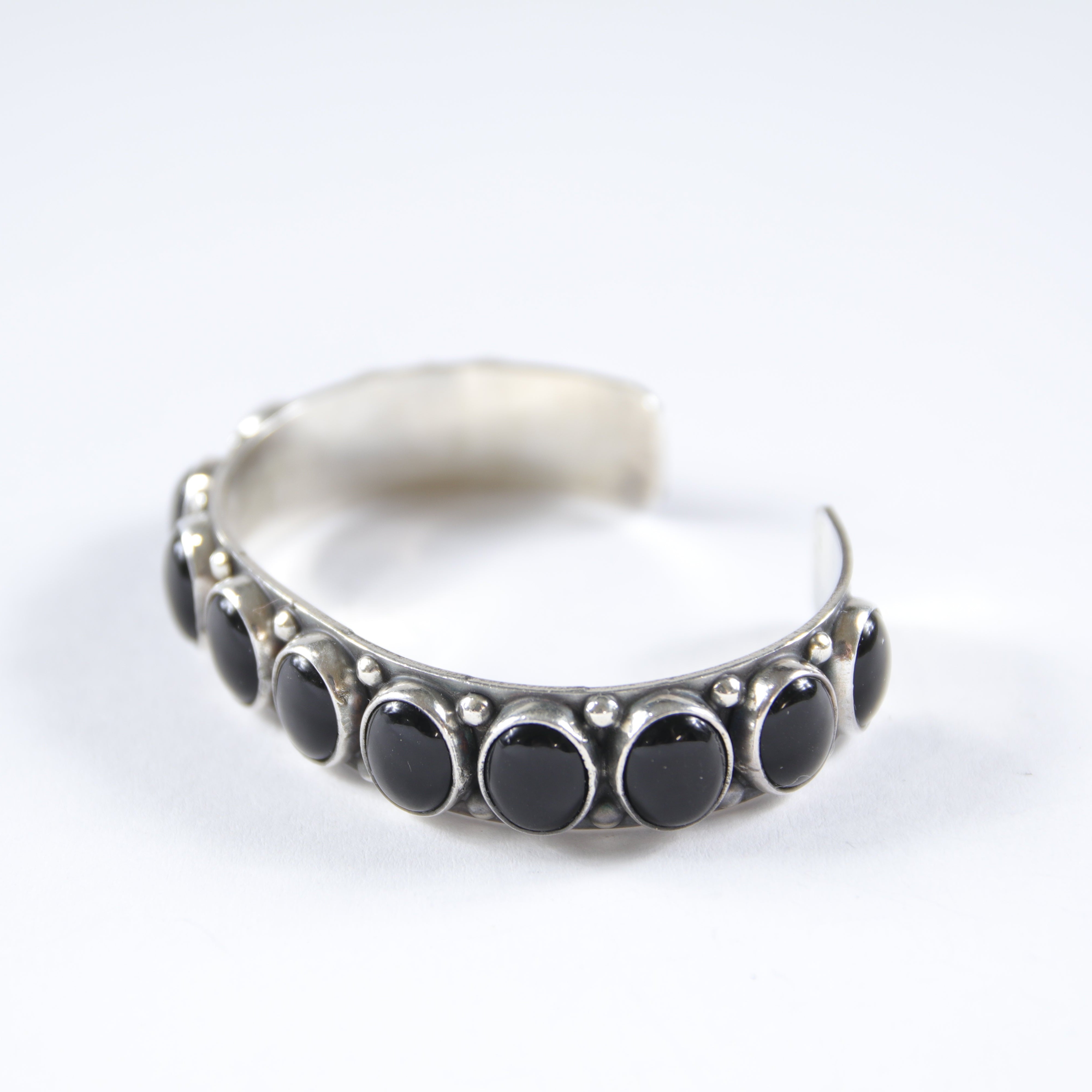 Small Black Onyx Decorative Cuff