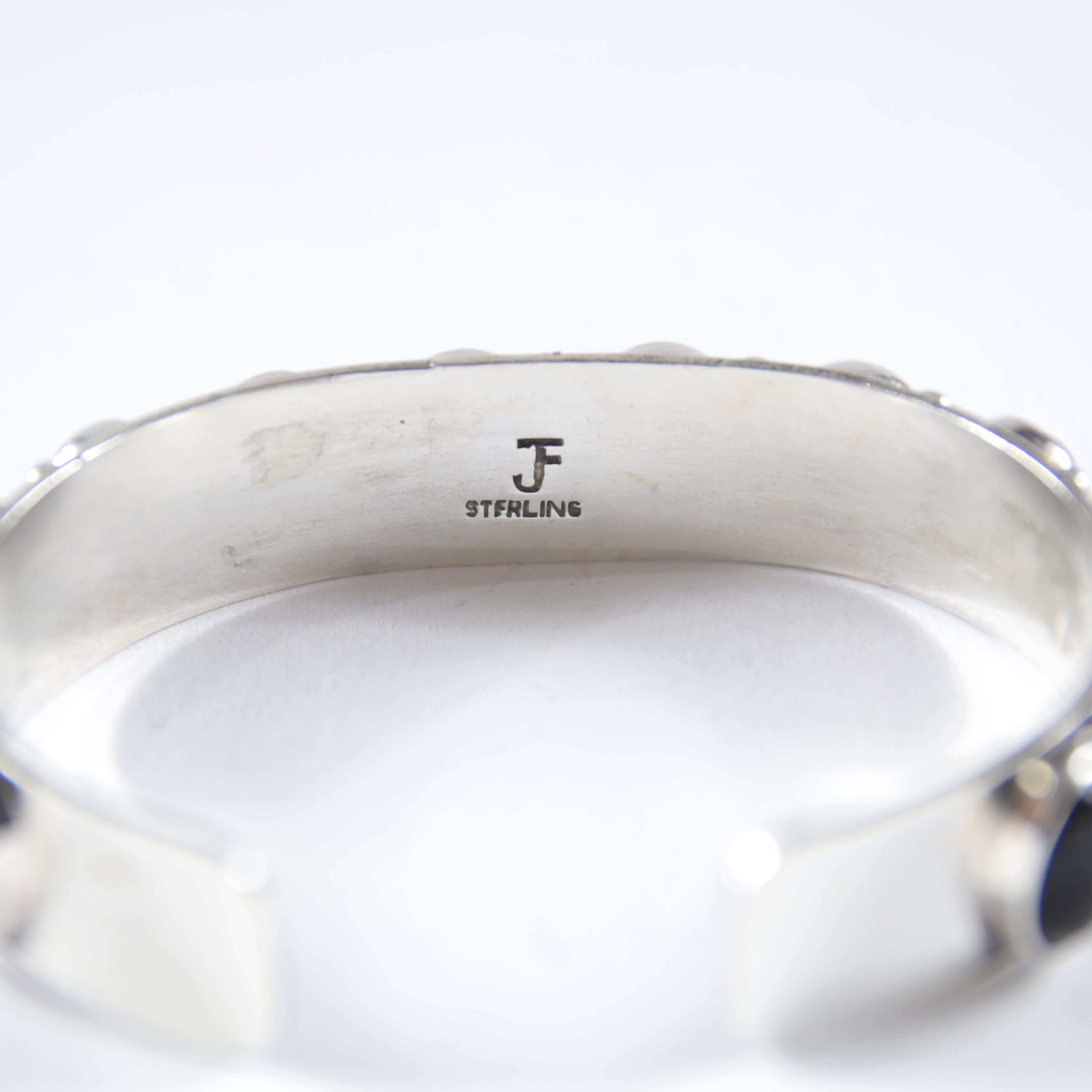 Small Black Onyx Decorative Cuff