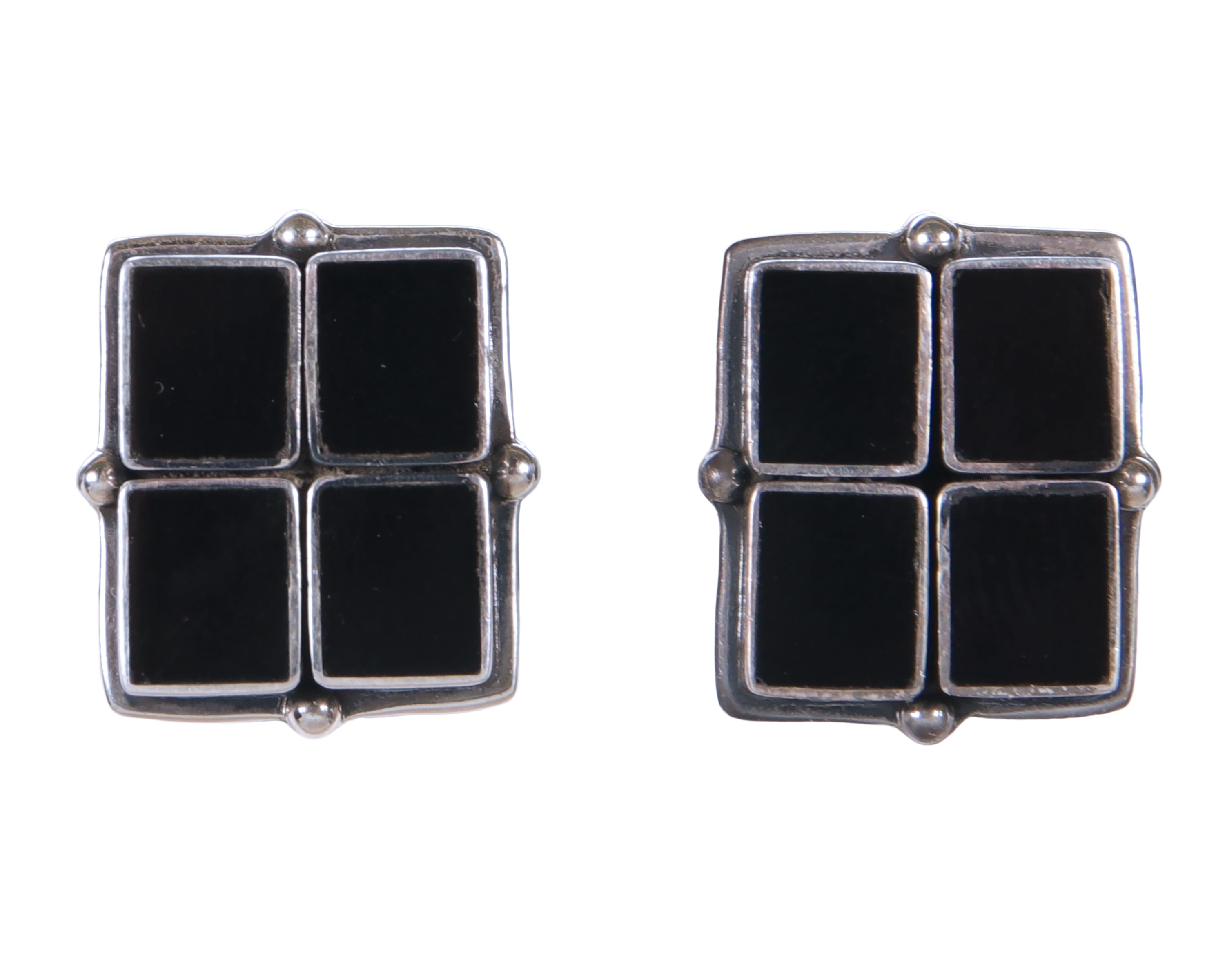 Minimalist Onyx Earrings