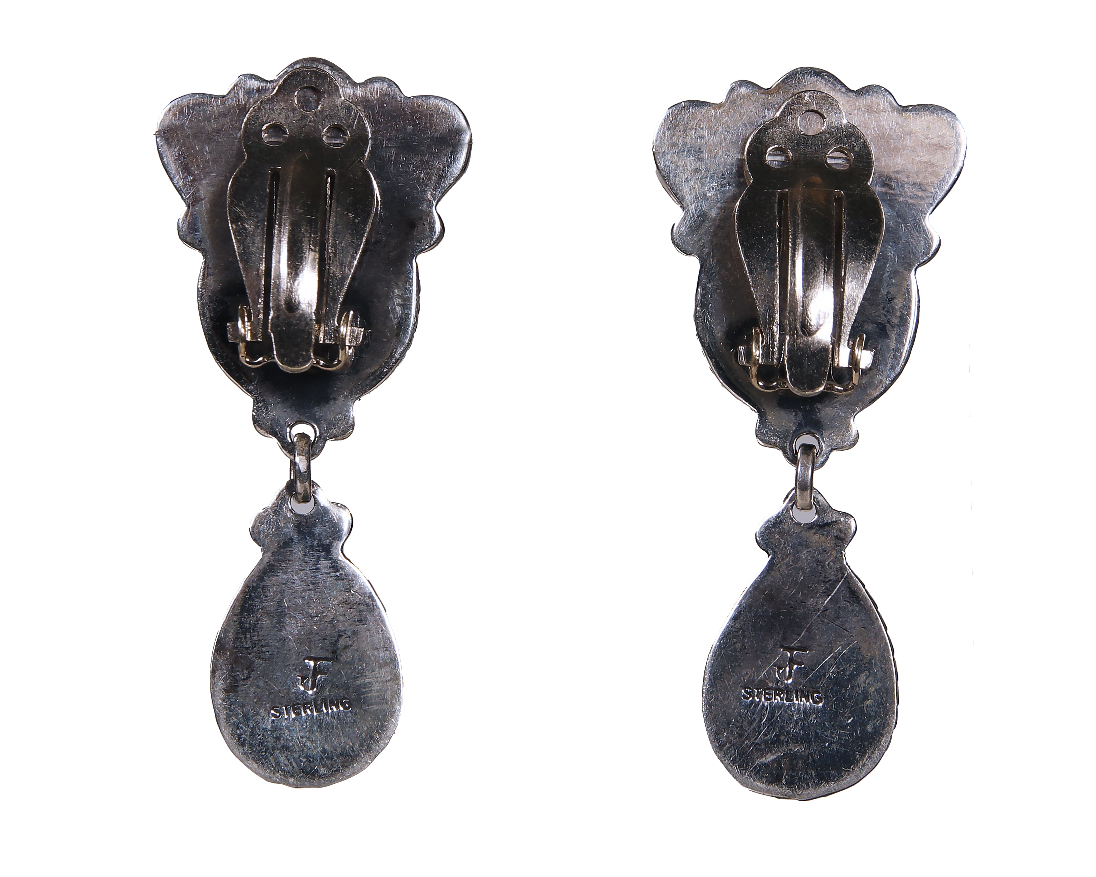 Gorgeous Bear Paw Turquoise Earrings