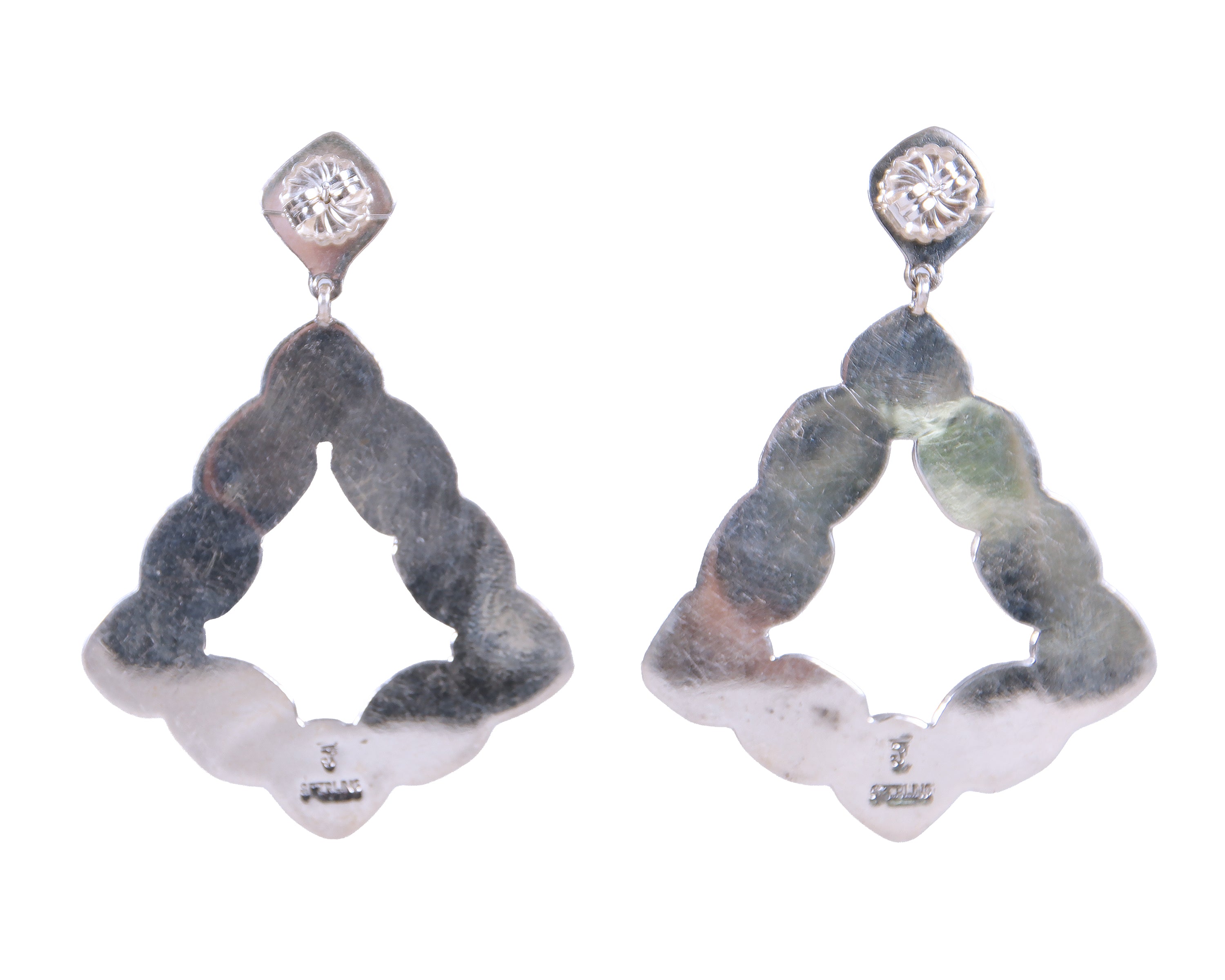 Spiny Oyster Shell 'Flamenco' Earrings