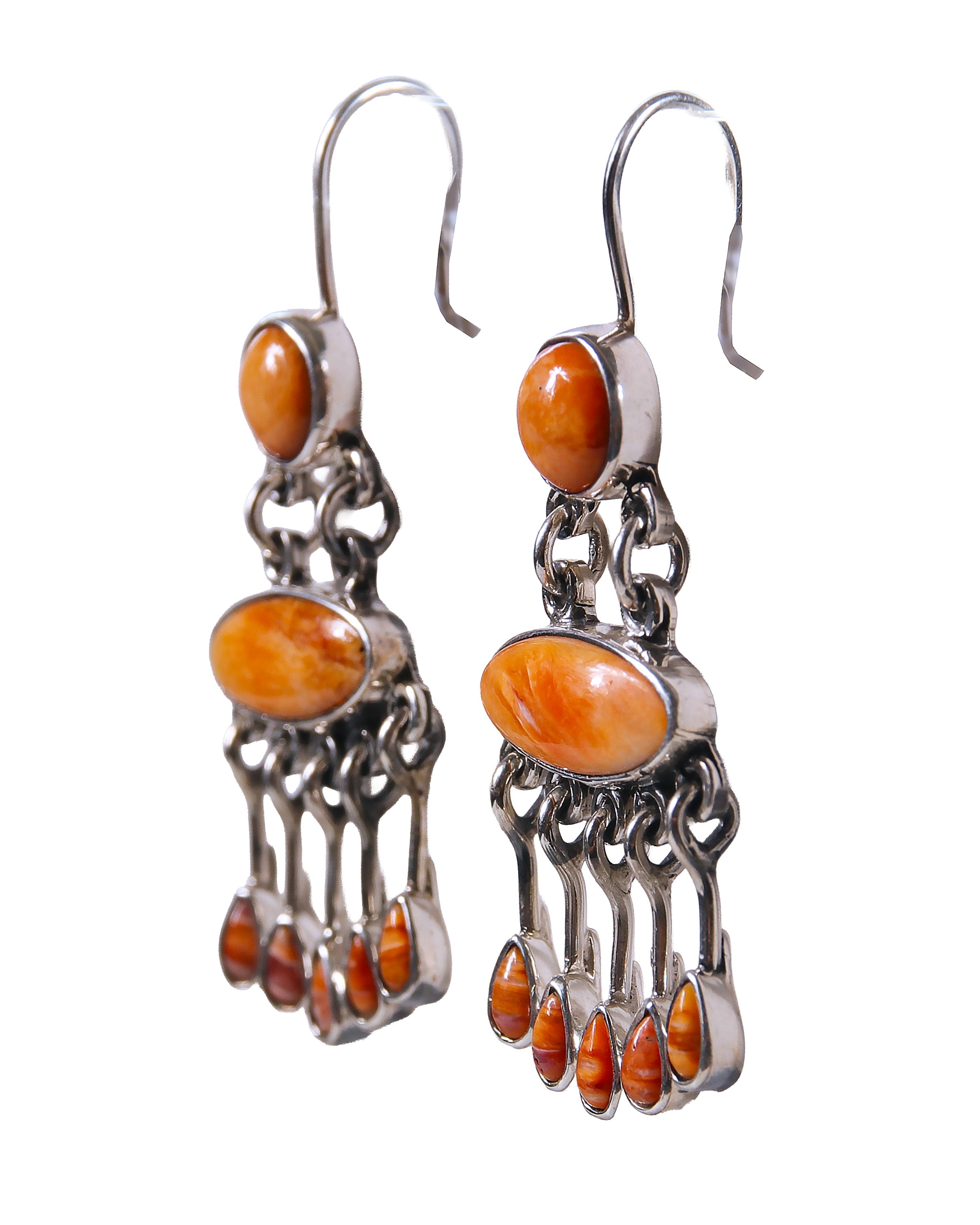 Delicate Spiny Oyster Shell Dangle Earrings