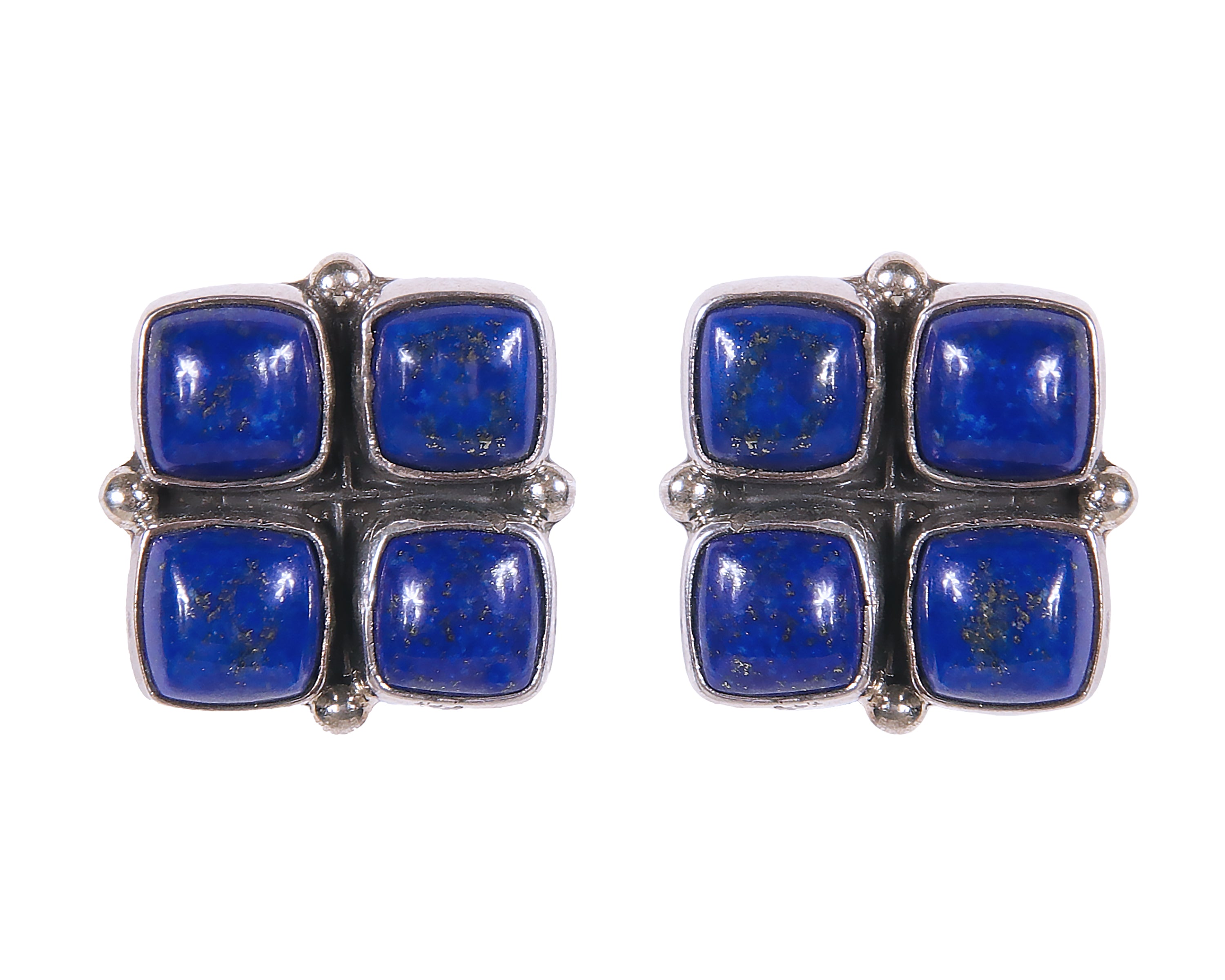 Simple but Elegant Lapis lazuli Earrings--Sm