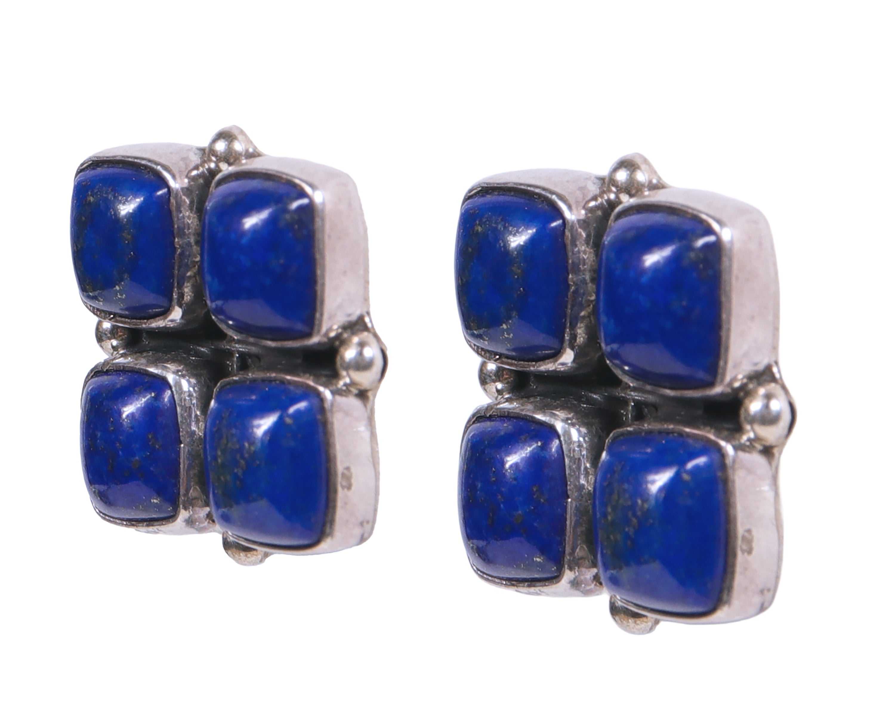 Simple but Elegant Lapis lazuli Earrings--Sm