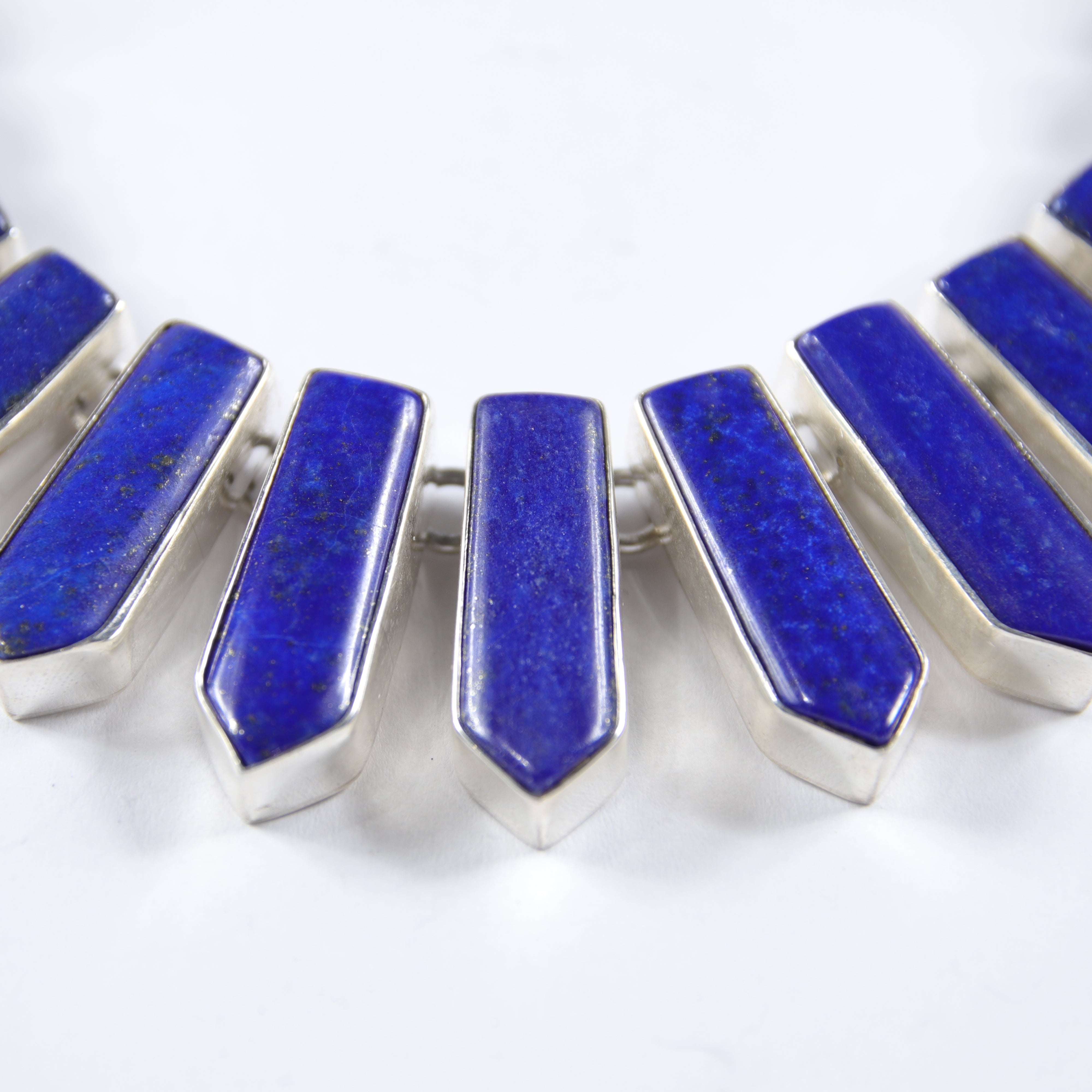 Deep Blue Lapis Lazuli 40 Arrow Necklace