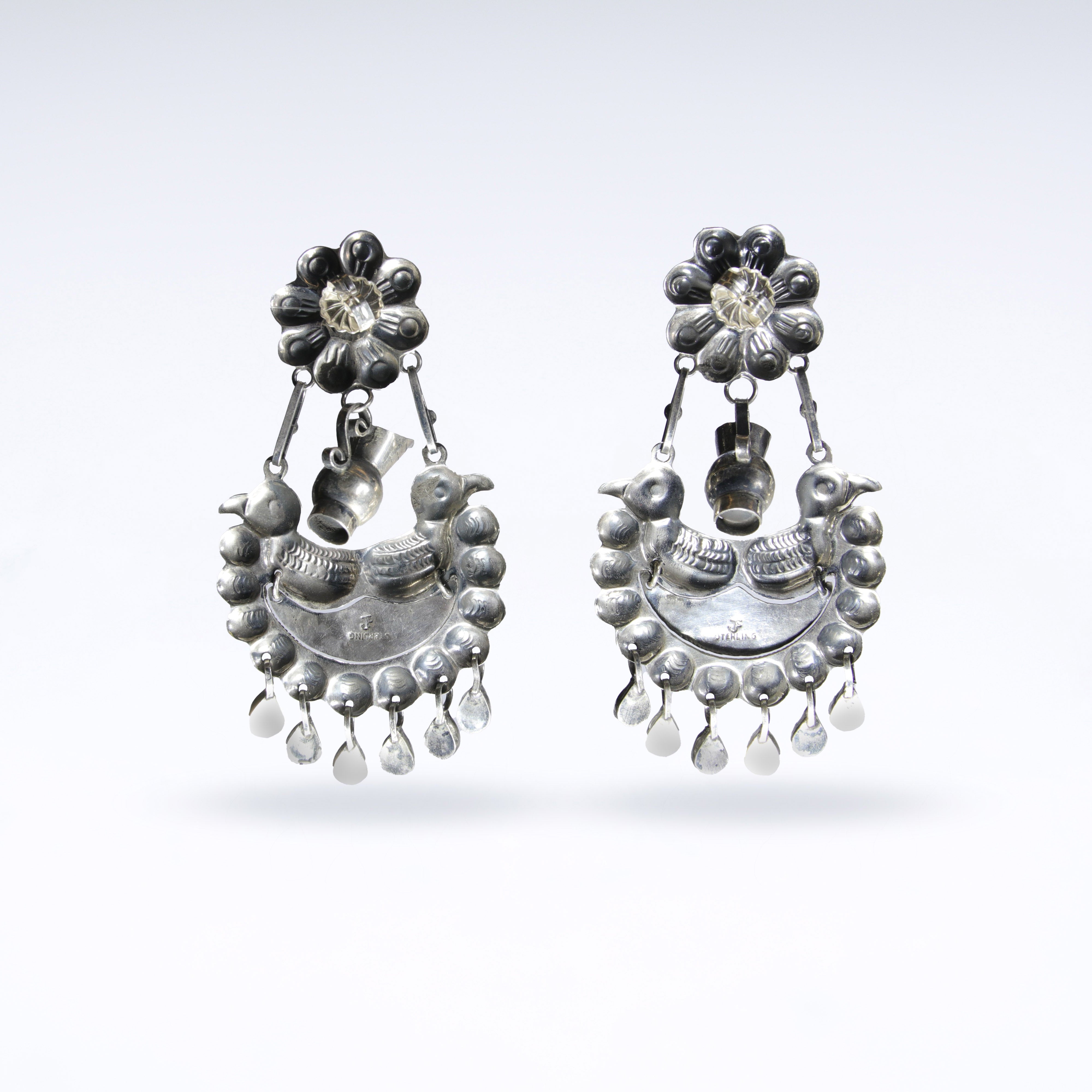 Frida Kahlo Flower with Jar Earrings