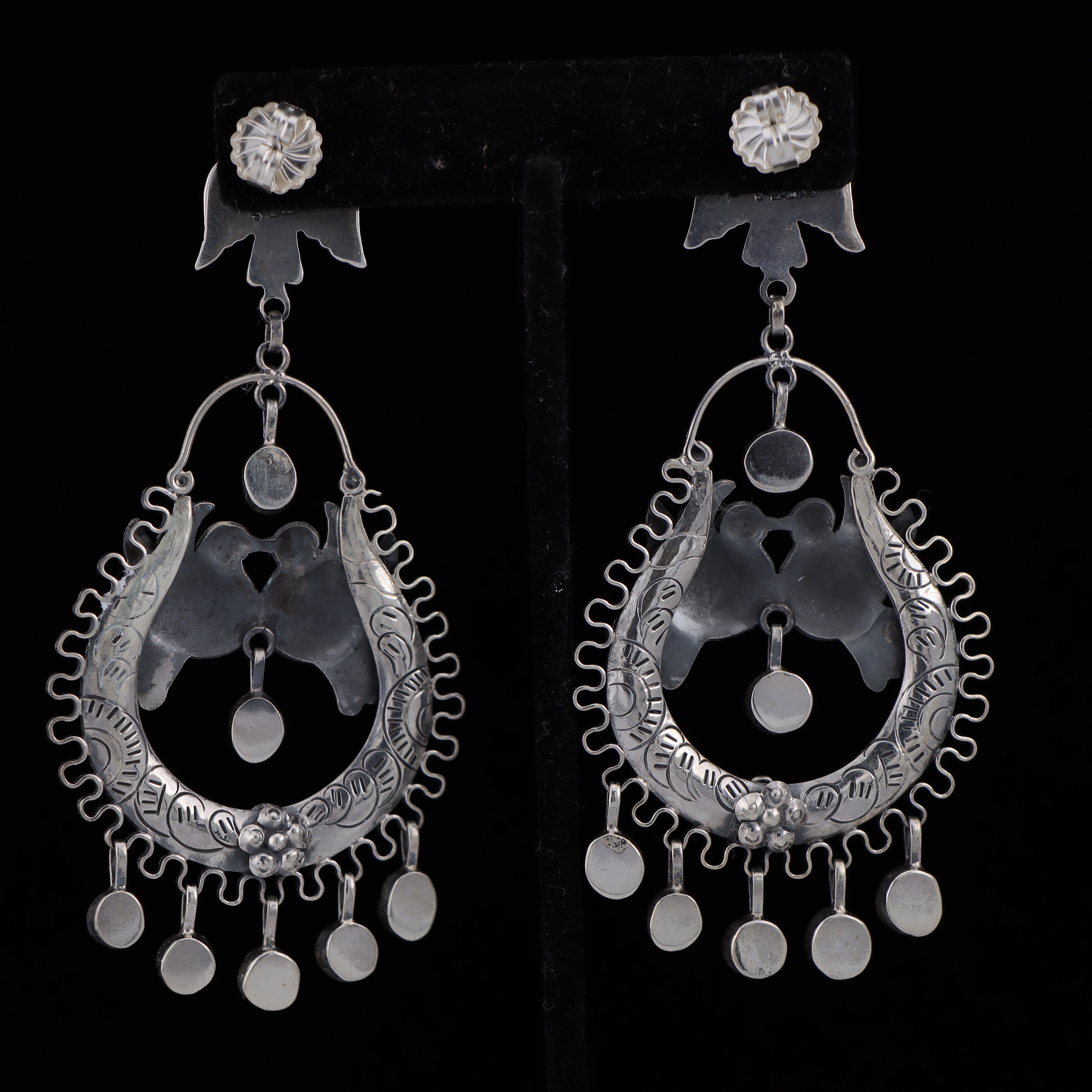 3 Birds with Freshwater Pearl Dangles