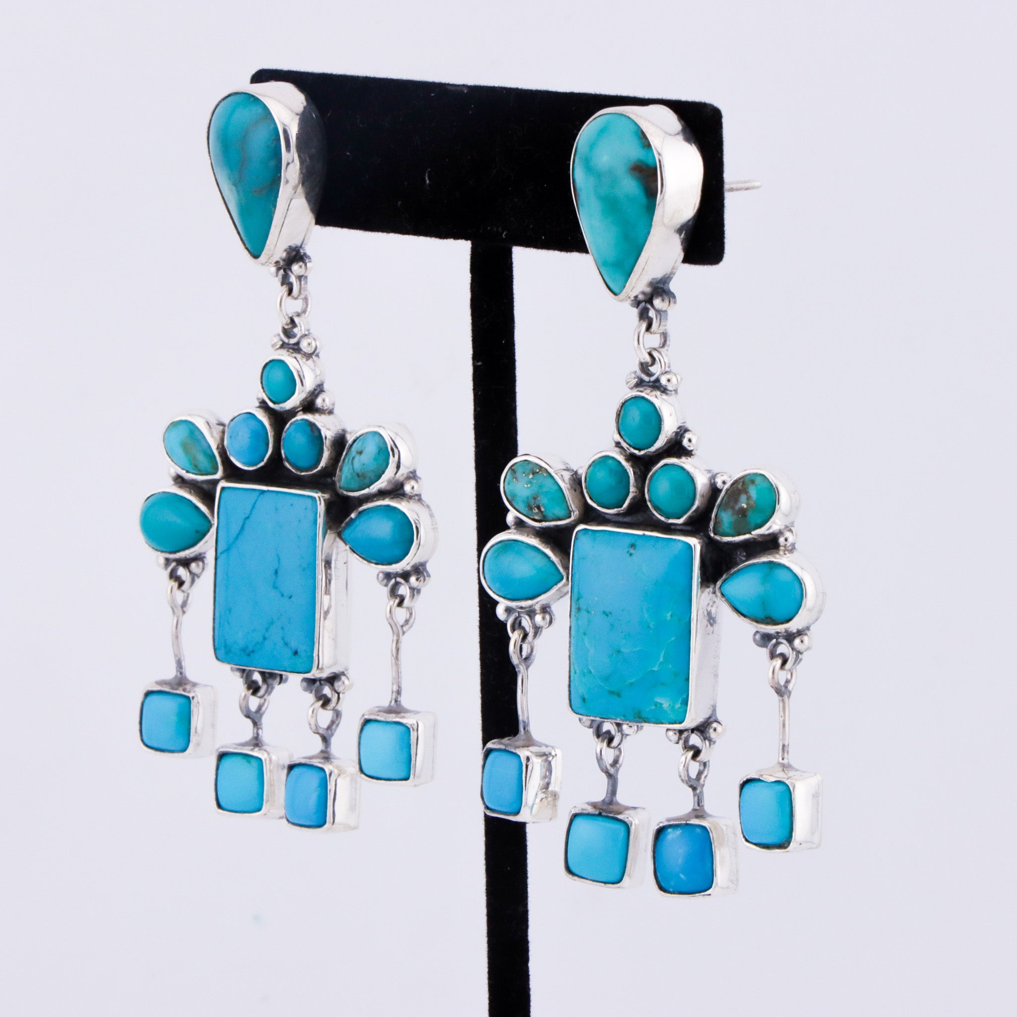Earrings inspired by "Talking God"