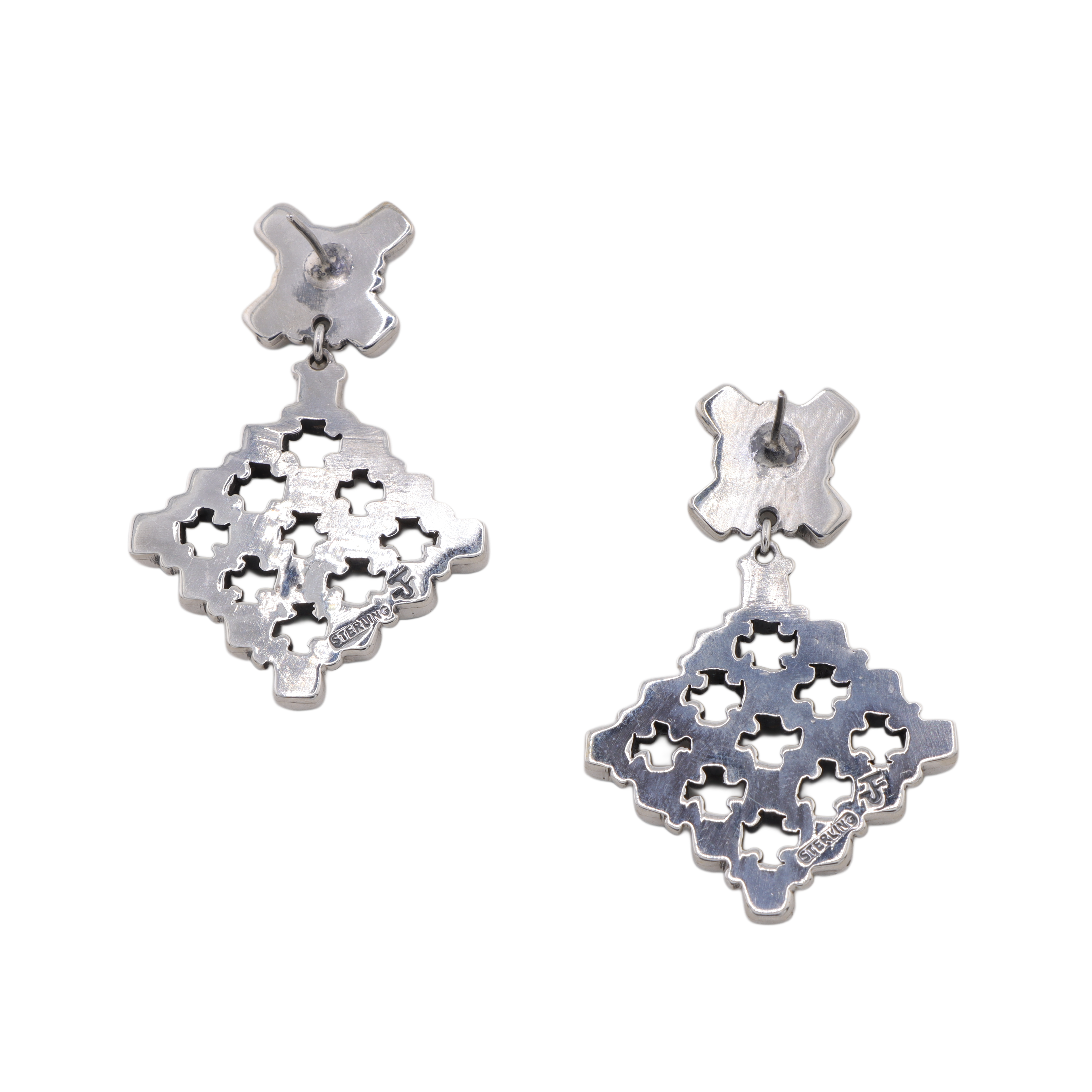 Diamond Weave Earrings