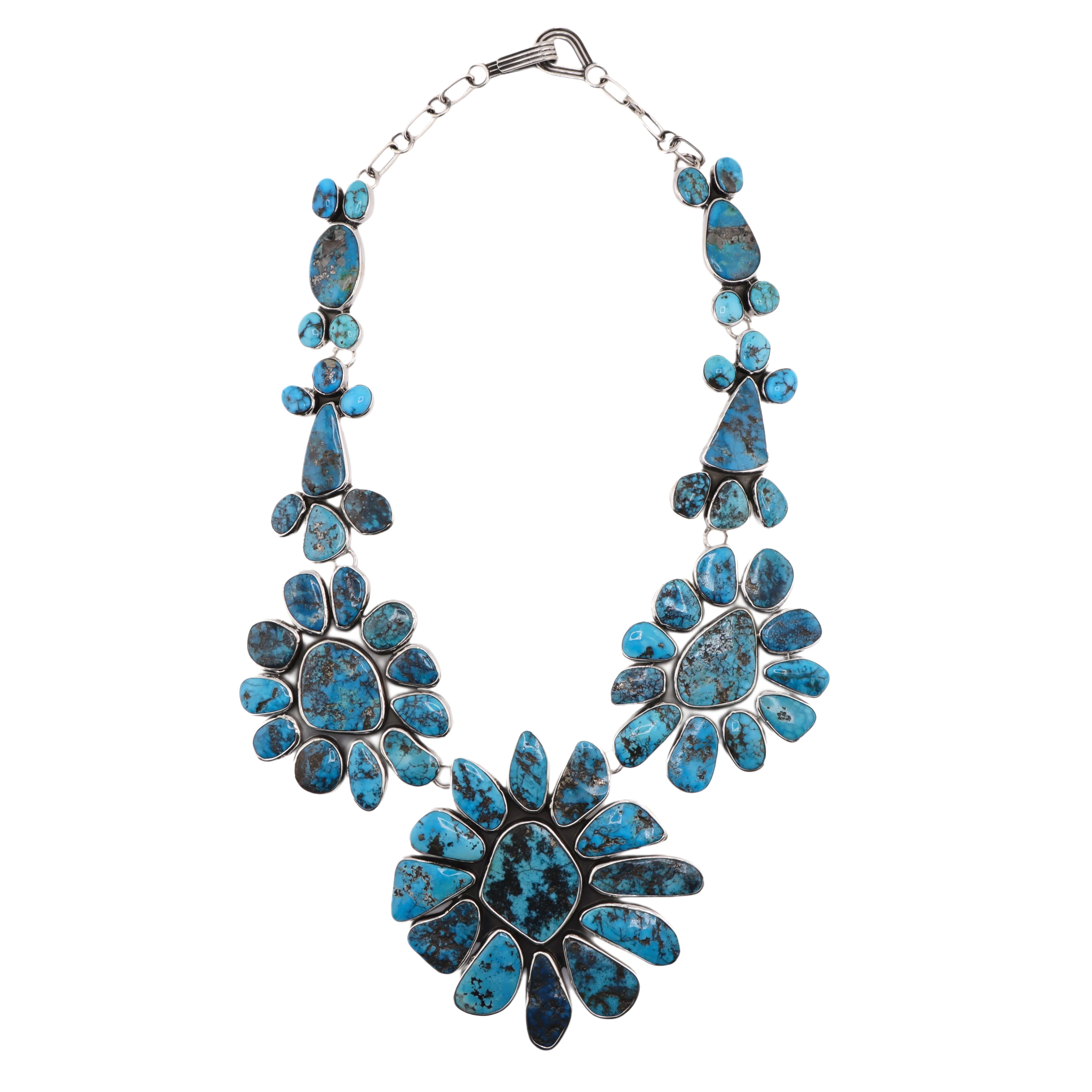 Indigo Sunburst Necklace